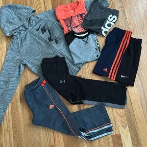 Nike and Adidas Kids' Activewear